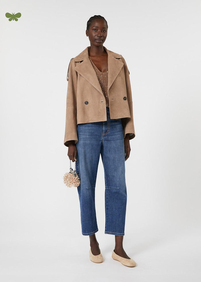 Jeans 5 tasche in denim autentico-4