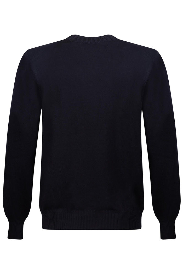 Maglione Uomo Gran Sasso in Puro Cotone-3