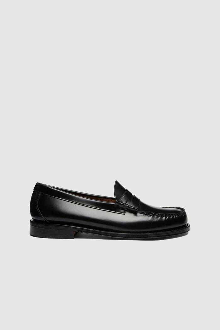 Mocassini Weejuns Larson Penny<BR/>Pelle nera
