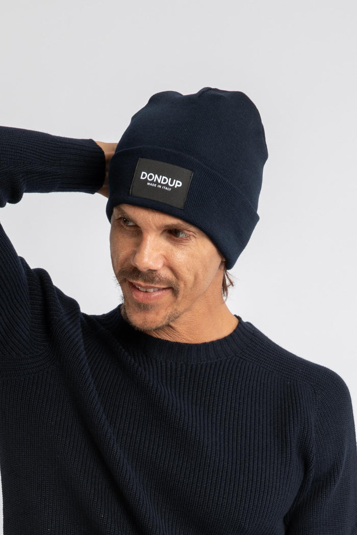 Cappello Beanie Dondup con Logo-2