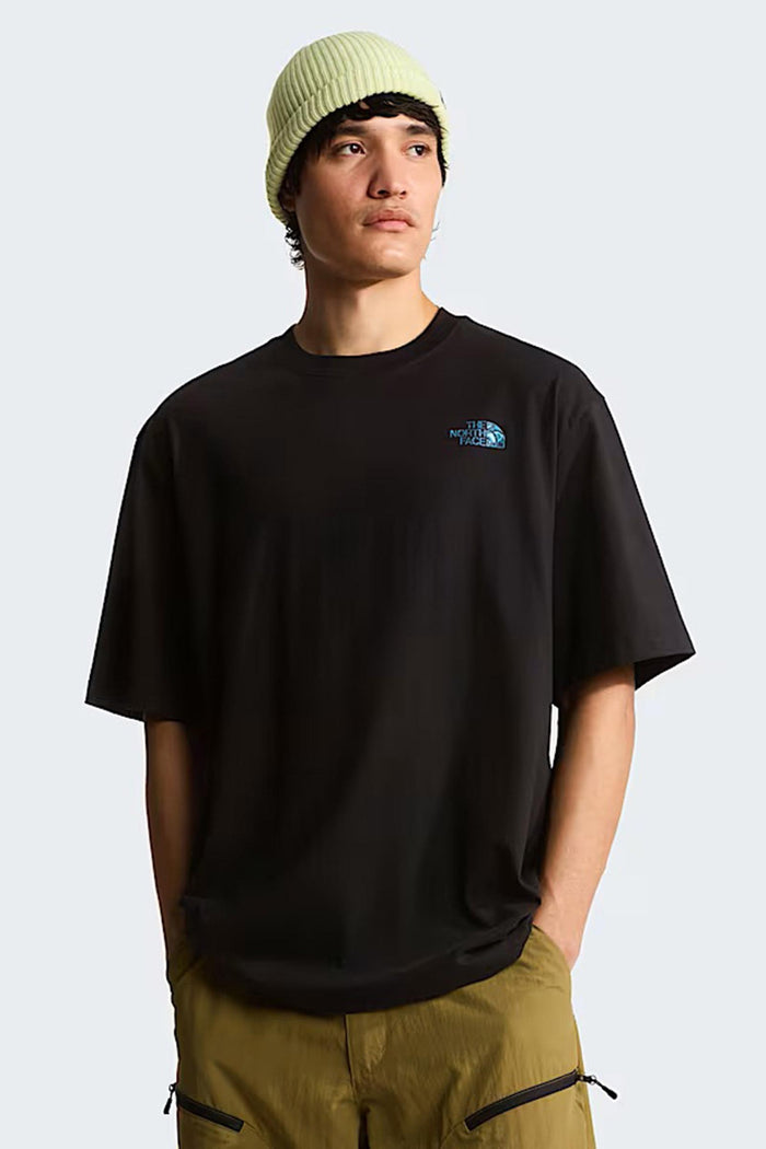 T-shirt Liquid NSE Box Oversized Graphic da uomo-3