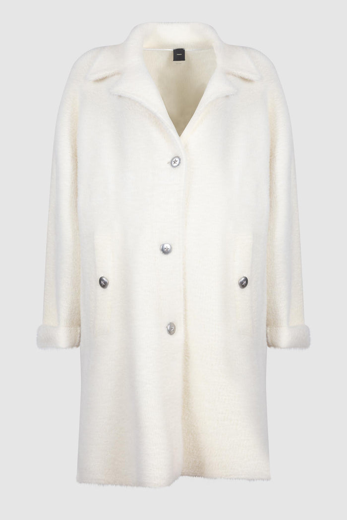 Cappotto Doppiopetto in Teddy con Cintura-3