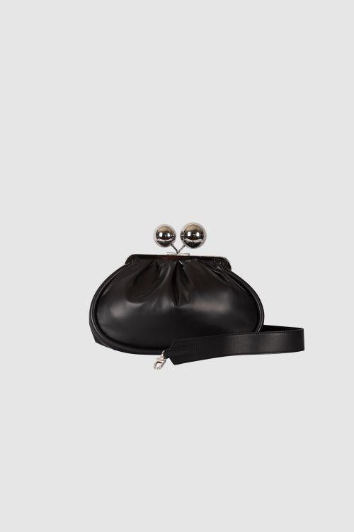 Pasticcino Bag medium in nappa lucida - Nero