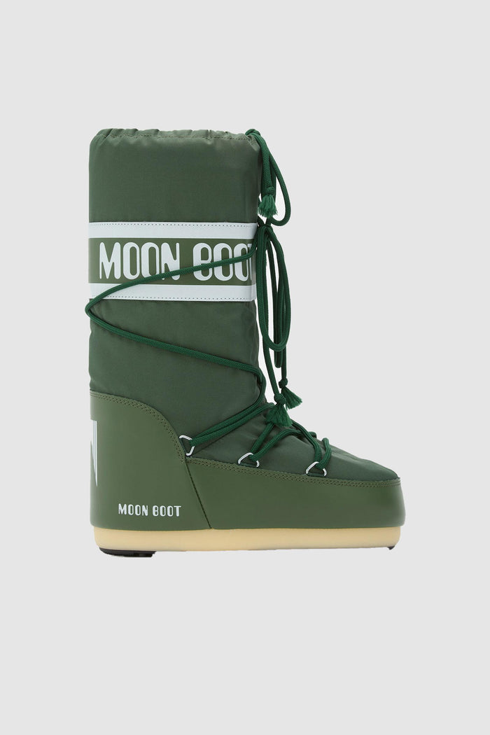 STIVALE ICON IN NYLON VERDE