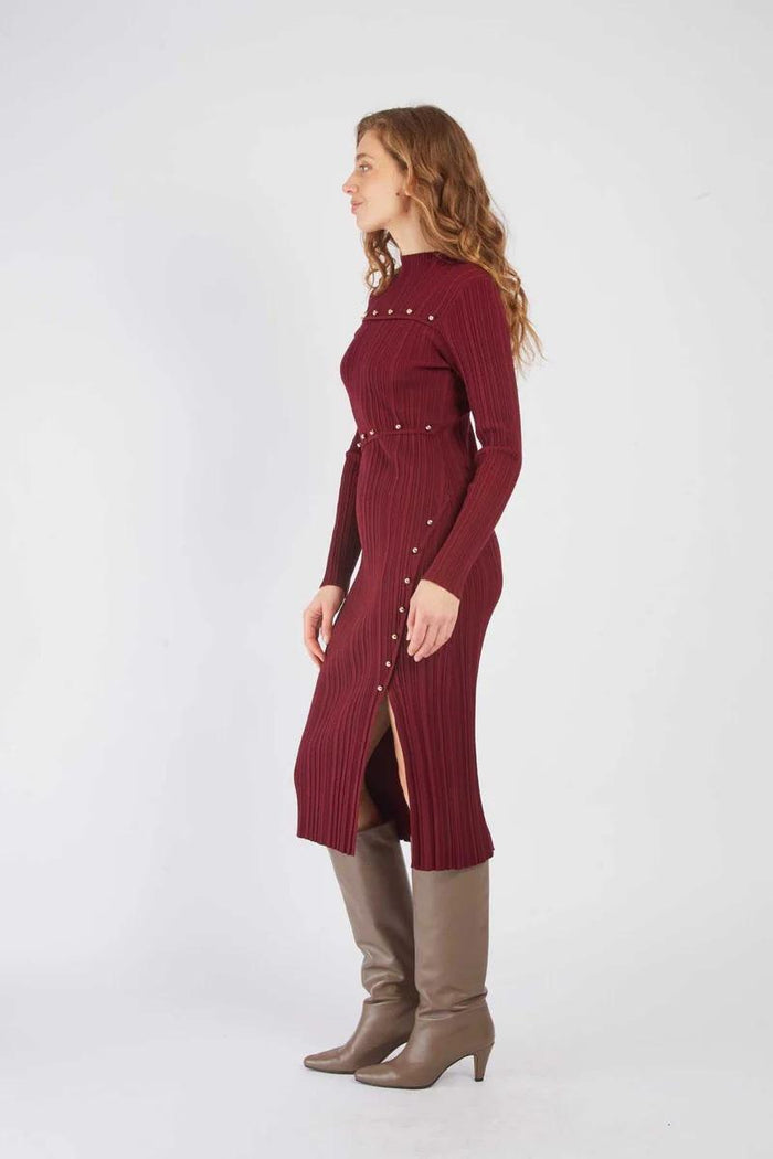 Abito in maglia di media lunghezza-4