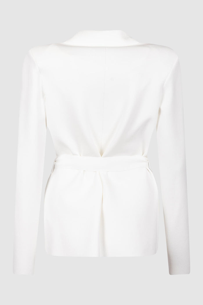 Giacca in maglia punto stoffa-2