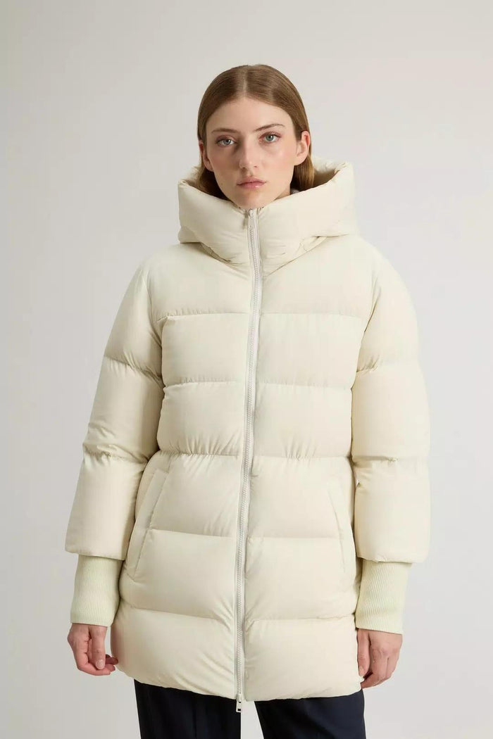 Piumino Cloud in nylon elasticizzato con finitura opaca-2