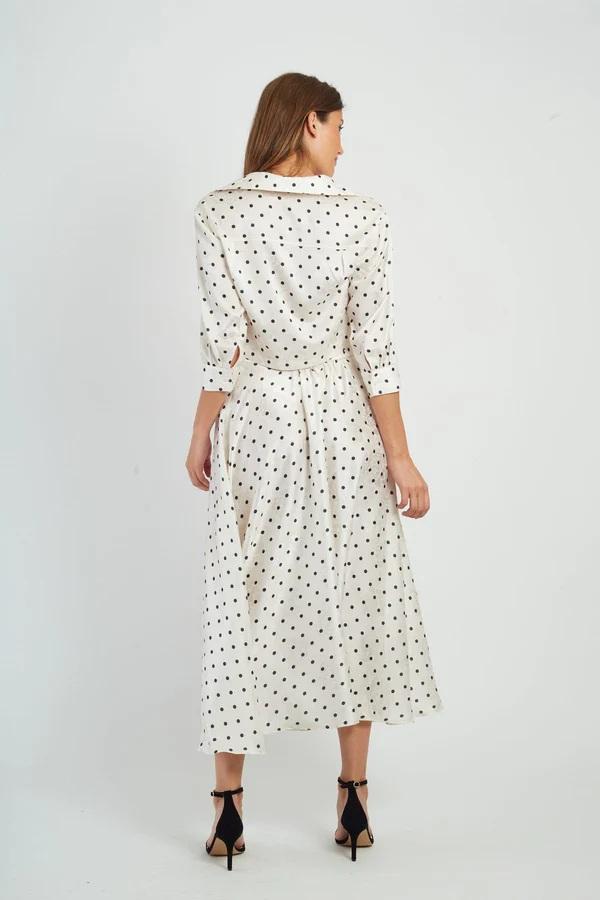 Camicia corta in raso ADELE-5