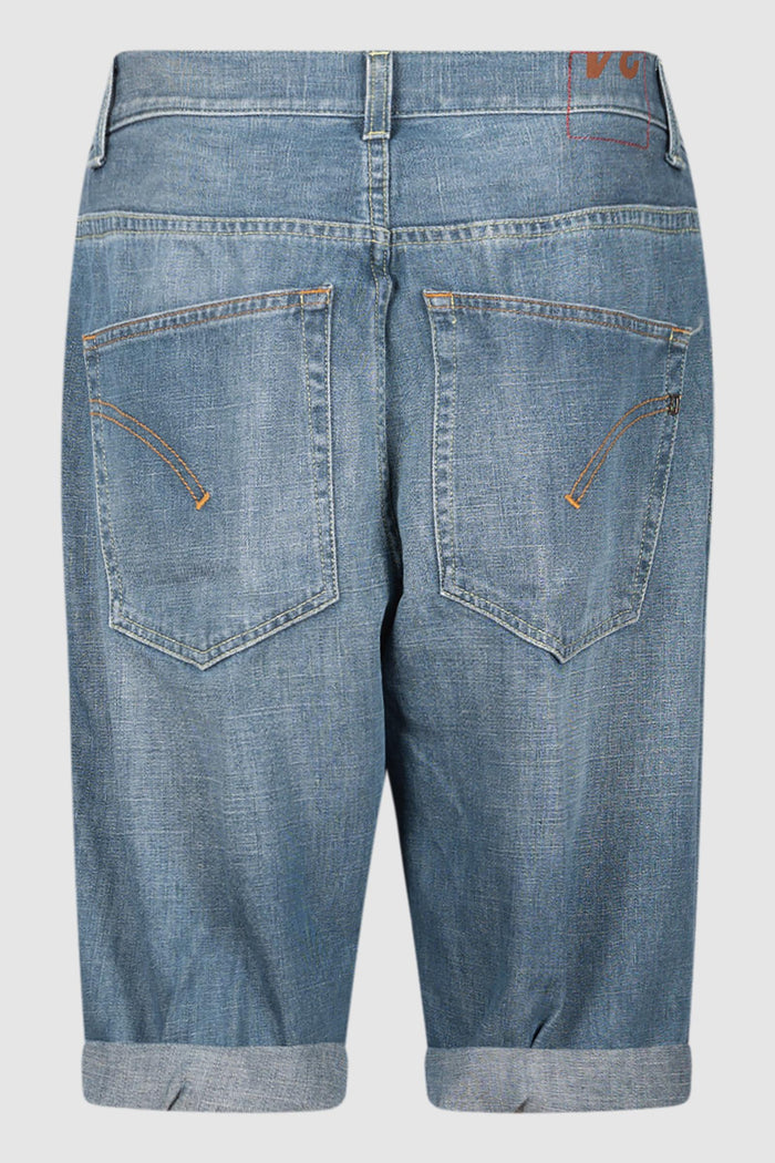 Bermuda in Denim Azzurro Chiaro-2