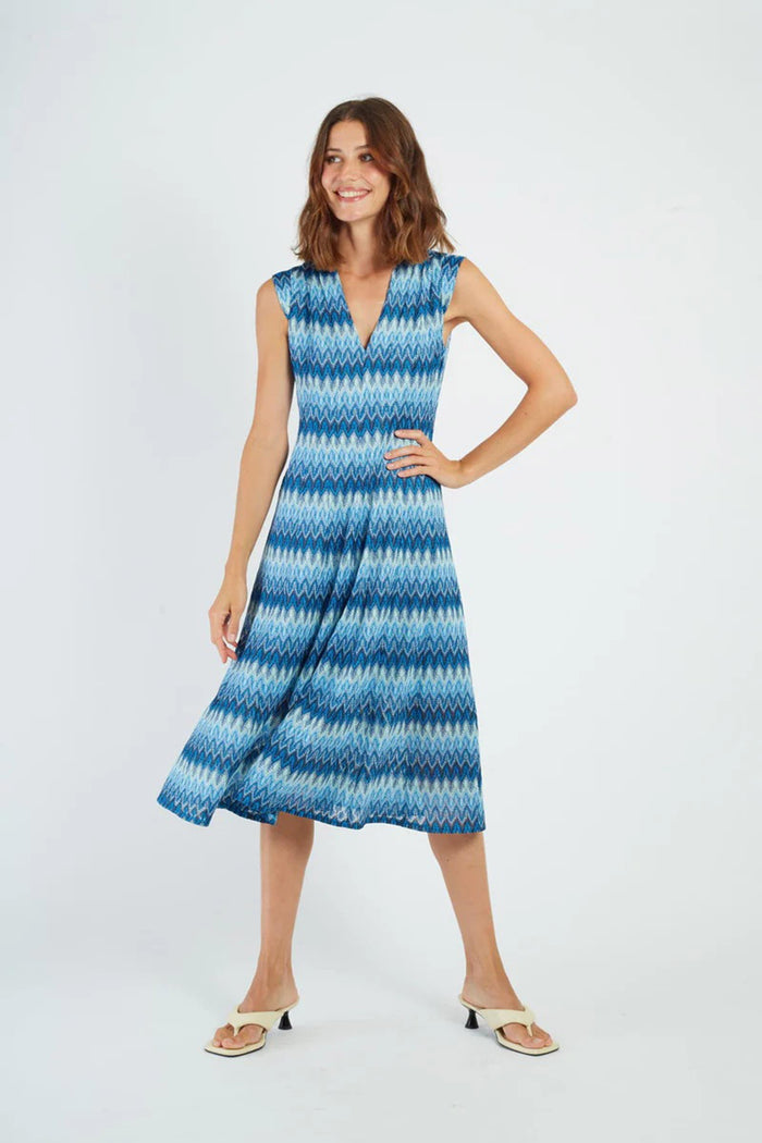 Abito fanchette robe maille