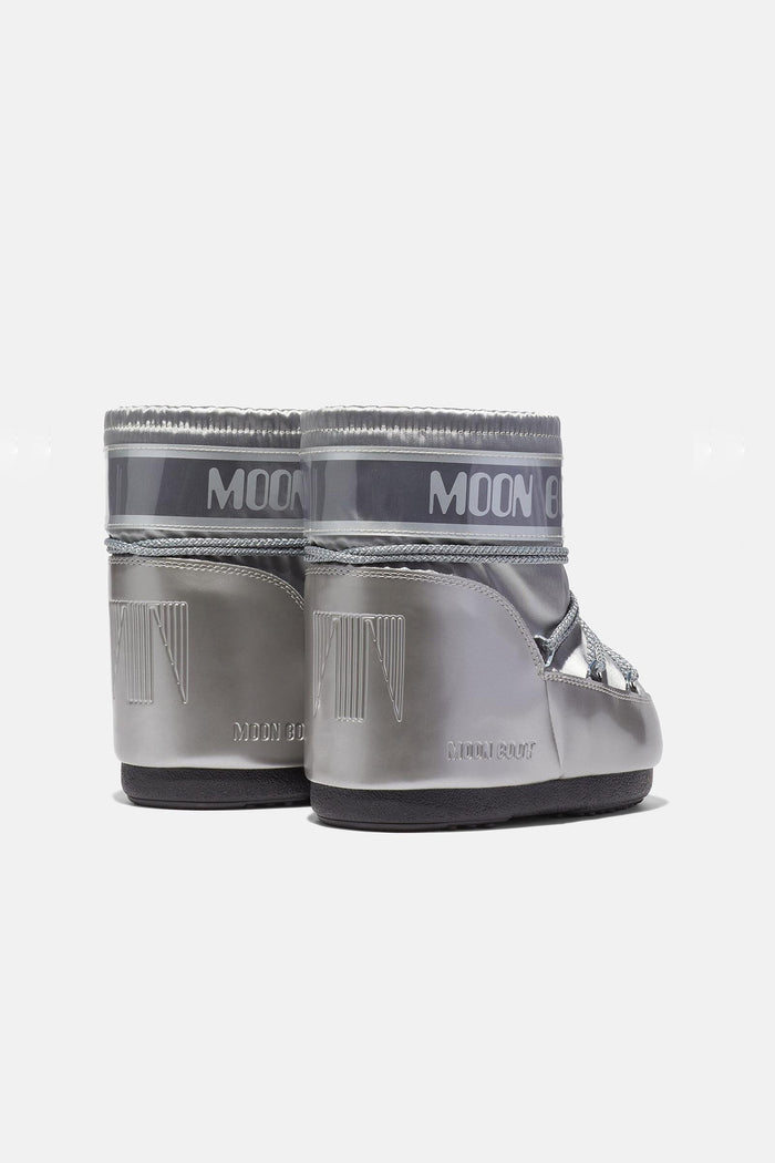 STIVALE ICON LOW GLANCE ARGENTO IN RASO-2