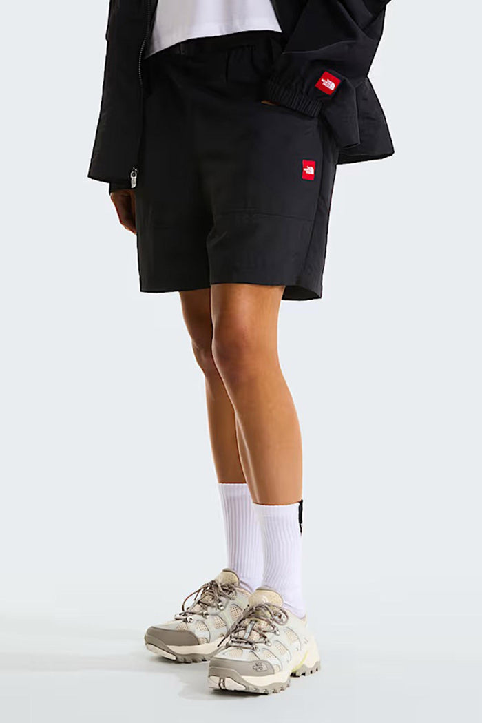Pantaloncini in nylon con cintura Red Box unisex-14