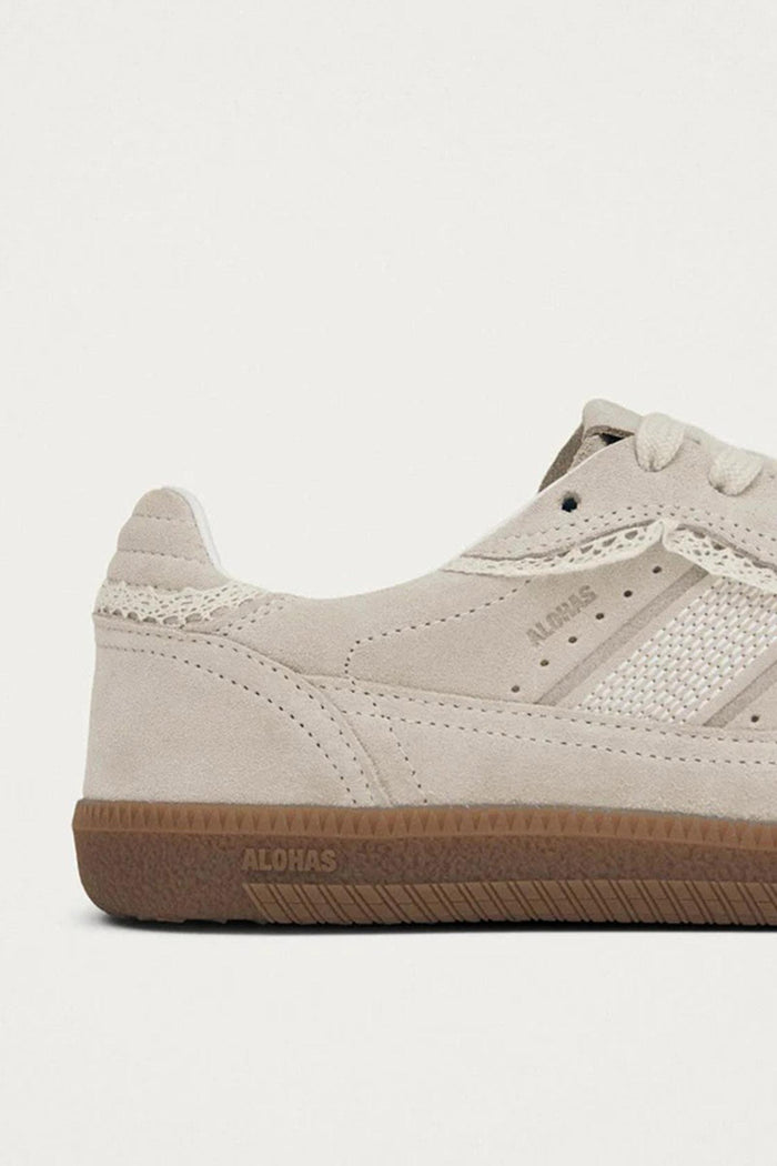 b.490 Sneakers in Pelle Crema-4