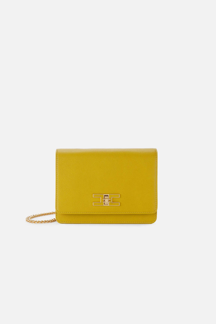 Tracolla piccola con placca logo<BR/>