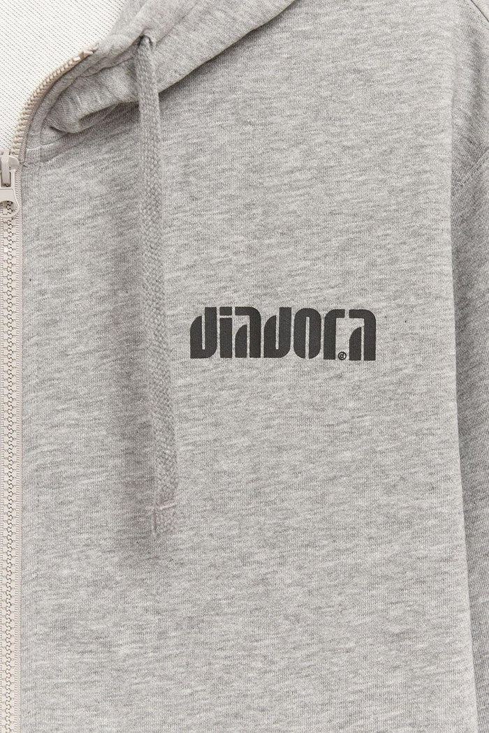 Felpa con cappuccio fz athl logh-6