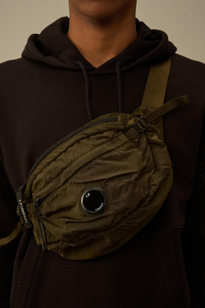 Borsa a tracolla con lenti in nylon B-3