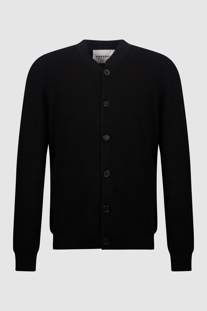 Cardigan in Maglia Nero