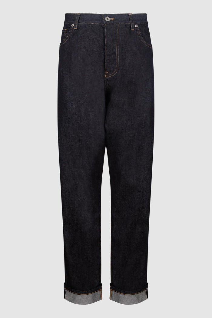 Jeans Uomo in Denim Grezzo-1