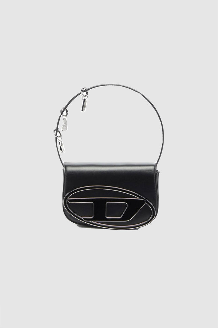 1DR -Iconica borsaa spalla in pelle con charms sul manico