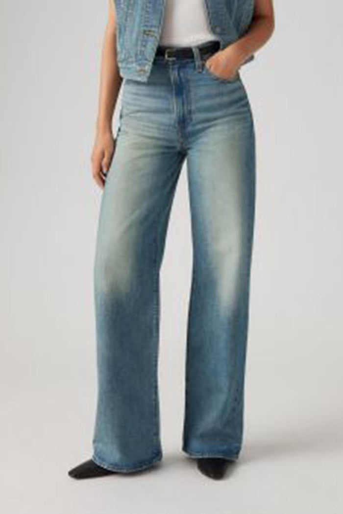 Jeans Ribcage A Gamba Ampia-3