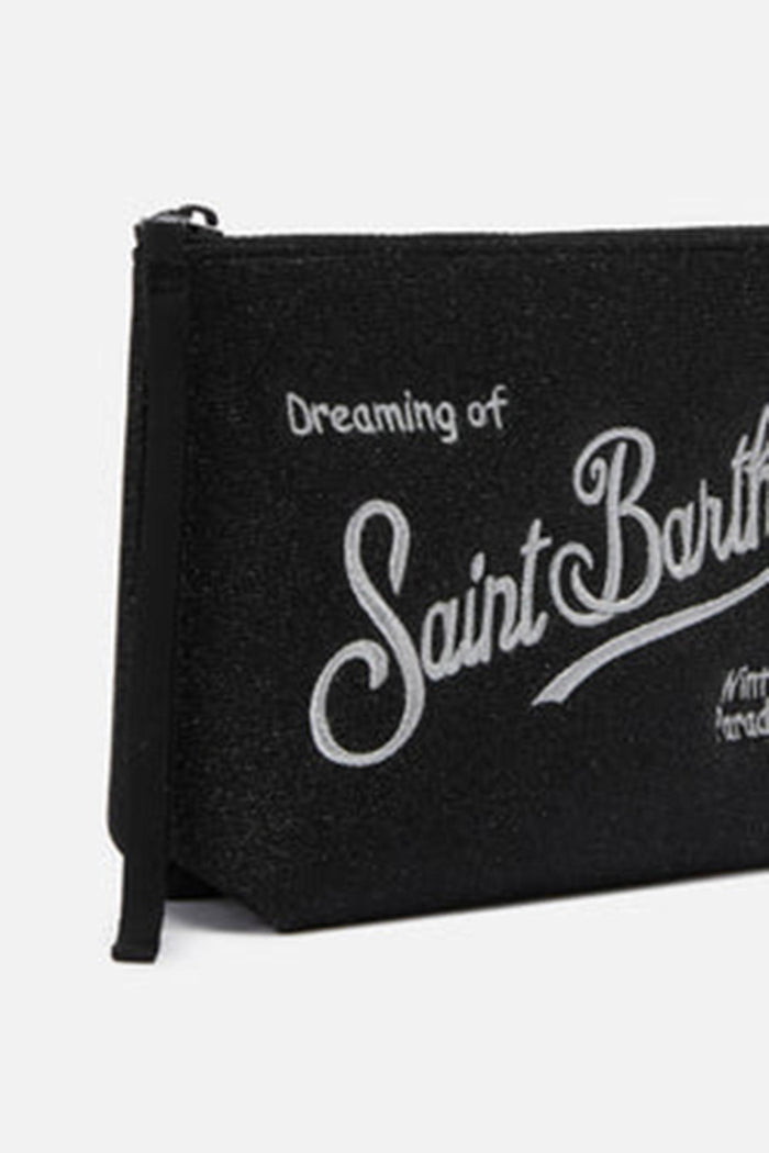 Pochette Aline Lurex nera-3