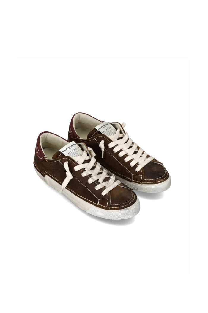 Sneakers Prsx Uomo, Marrone Bordeaux-3