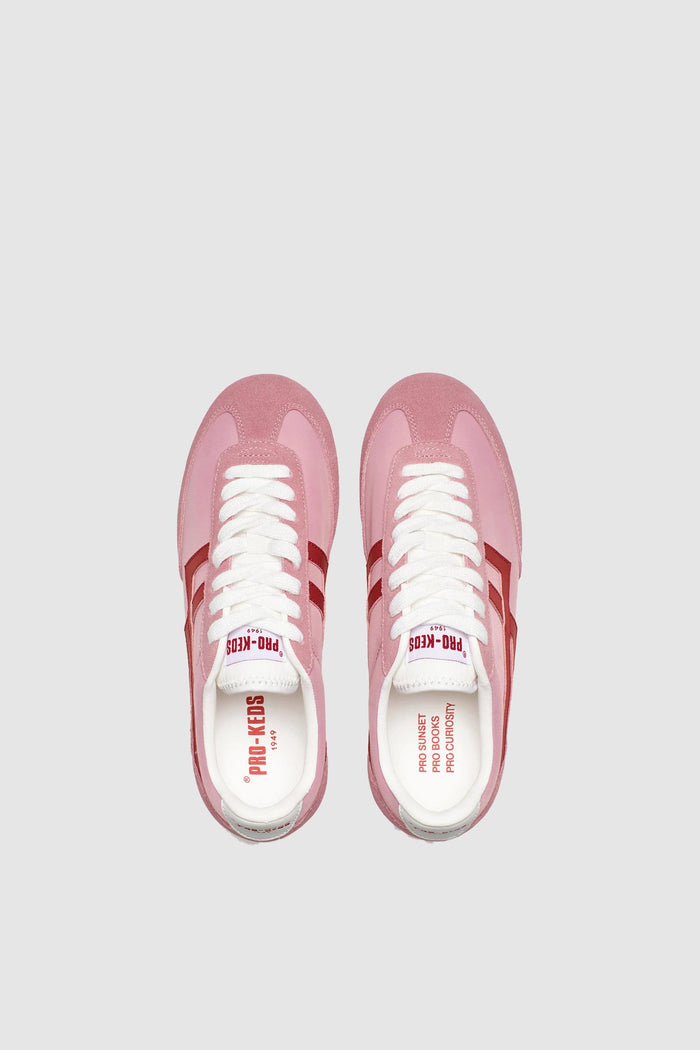 Racer 77 in Nylon Rosa e Rossa-5