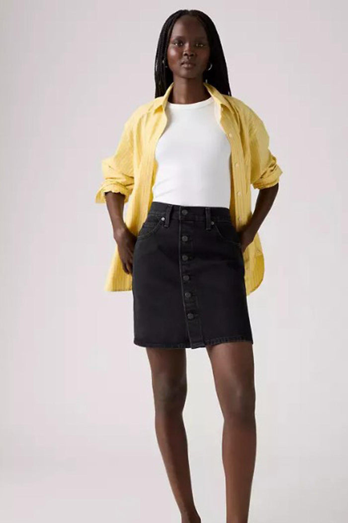 <BR/>Gonna Rétro Con Bottoni Sul Davanti-2