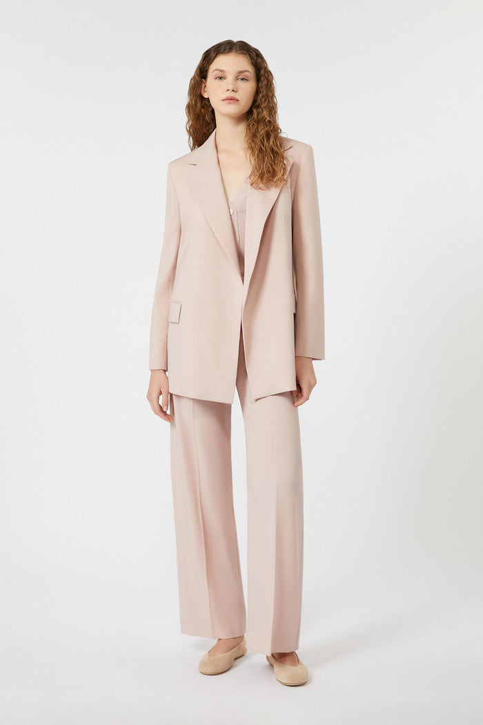 Visivo pantalone palazzo in lana-2