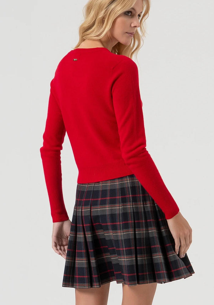 Cardigan slim in lana-3