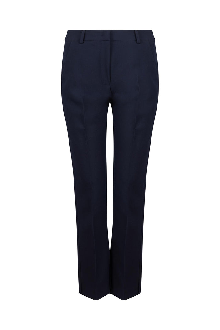 Pantaloni dritti in lana vergine-2