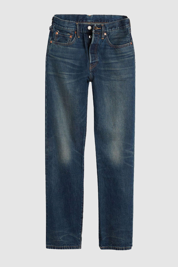 Jeans Uomo in Denim Blu con Vestibilità Regular