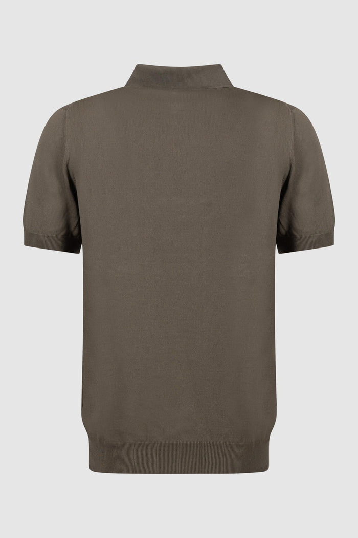 Polo da skipper in maglia raglan di cotone biologico-2