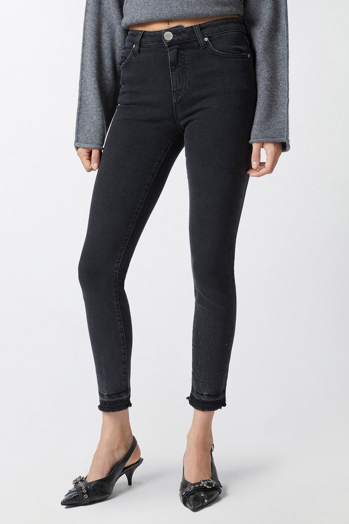 Jeans skinny aderenti denim black-4