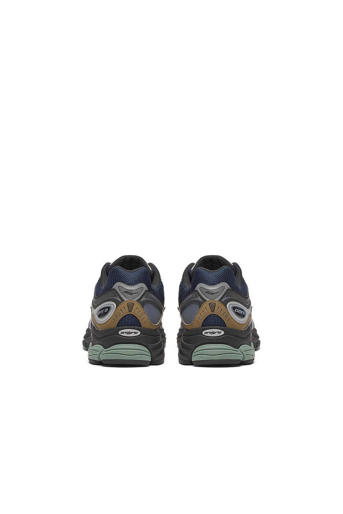 Scarpa Running Uomo Saucony Omni 9 - Blu Navy/Verde Oliva/Argento-6