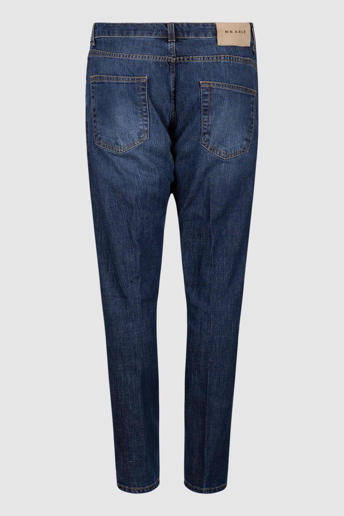 Jeans Slim Fit Denim Blu-2