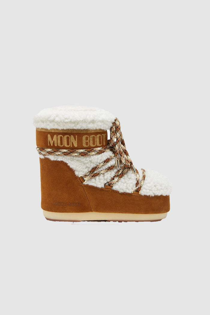 STIVALE LAB69 ICON LOW MARRONE IN SHEARLING-1
