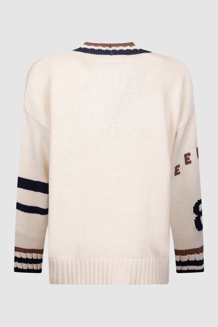 Cardigan over in misto cotone-2