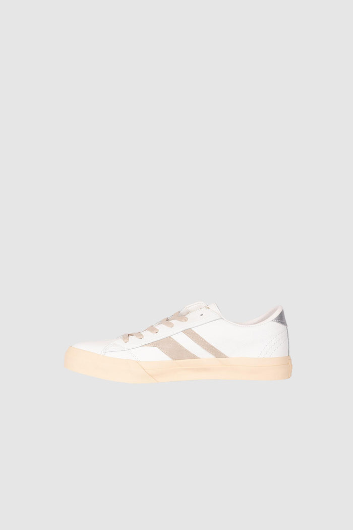 Sneakers Pro-Keds dal design essenziale - White / Silver-2