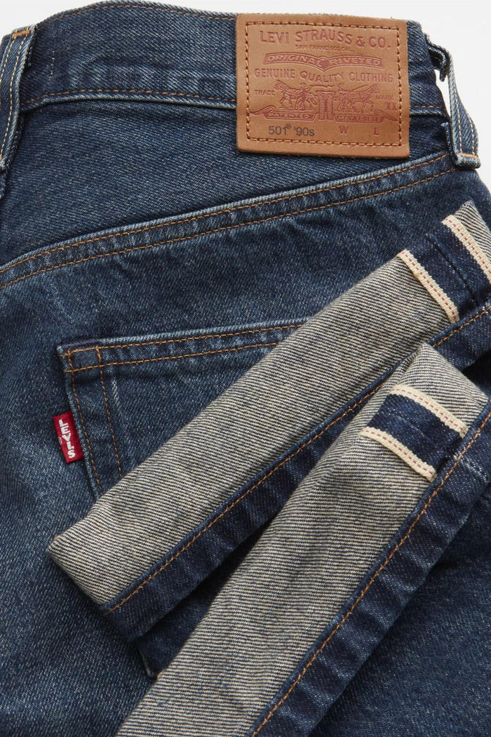 Jeans in Denim Blu con Vestibilità Regular-3