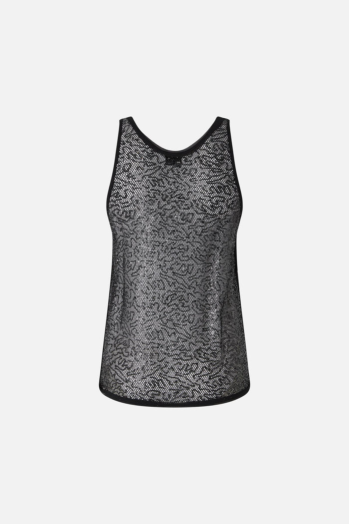 Top canottiera rete paillettes-2