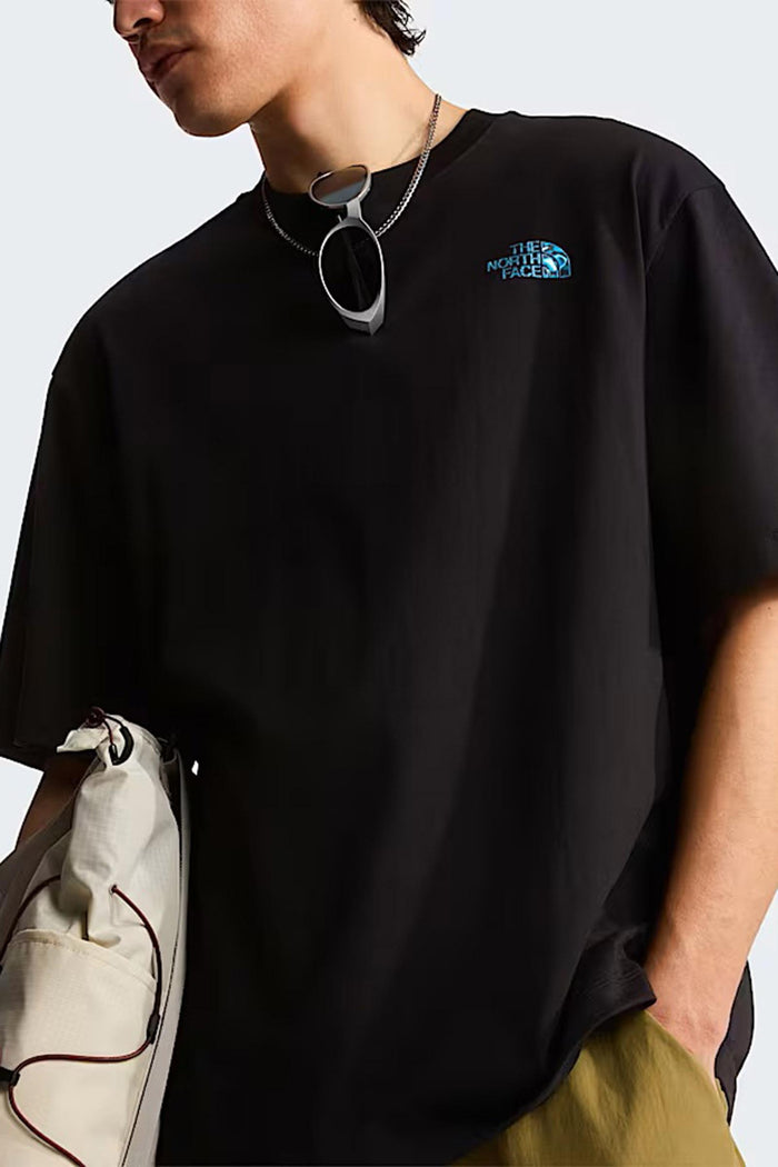 T-shirt Liquid NSE Box Oversized Graphic da uomo-8