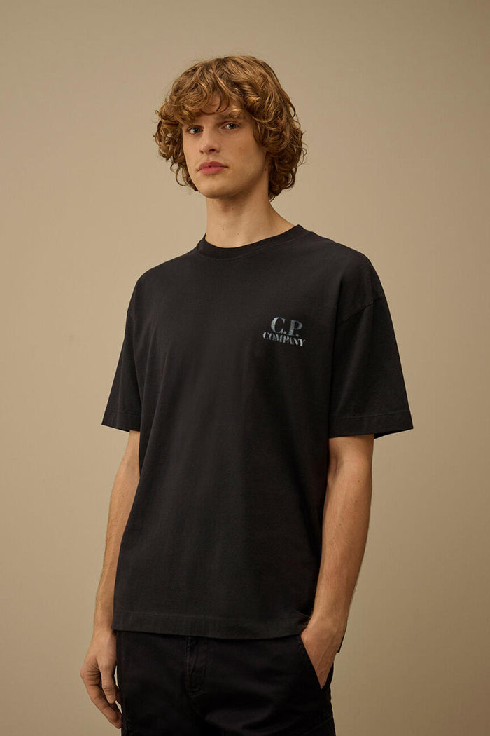 Maglietta con logo Jersey Comfort 30/1-2