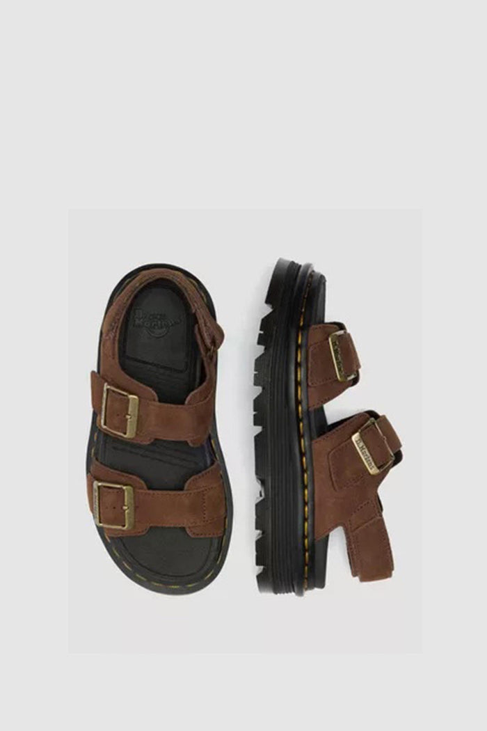 Sandali Zebzag in pelle Nabuk con platform-8