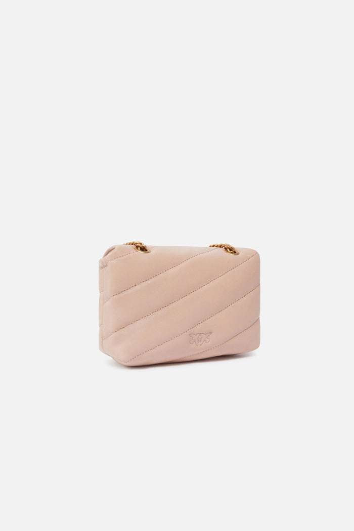 Borsa a tracolla piccola Baby Love Bag Puff in nappa trapuntata-2