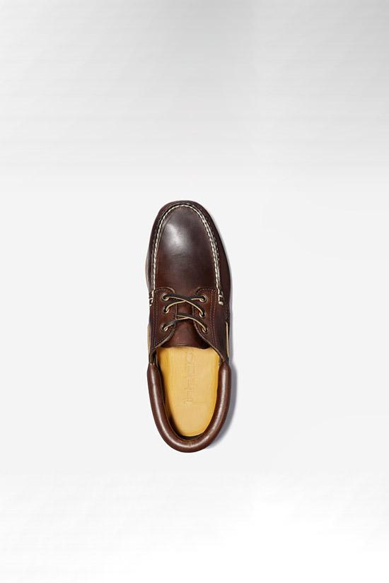 Scarpa da Barca da Uomo Classica Authentic in marrone-2