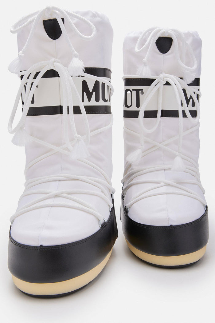 STIVALE ICON NYLON BIANCO E NERO-4