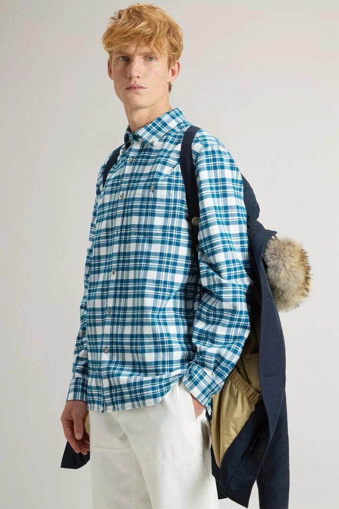 Arctic Anorak in Ramar Cloth con pelliccia removibile-3