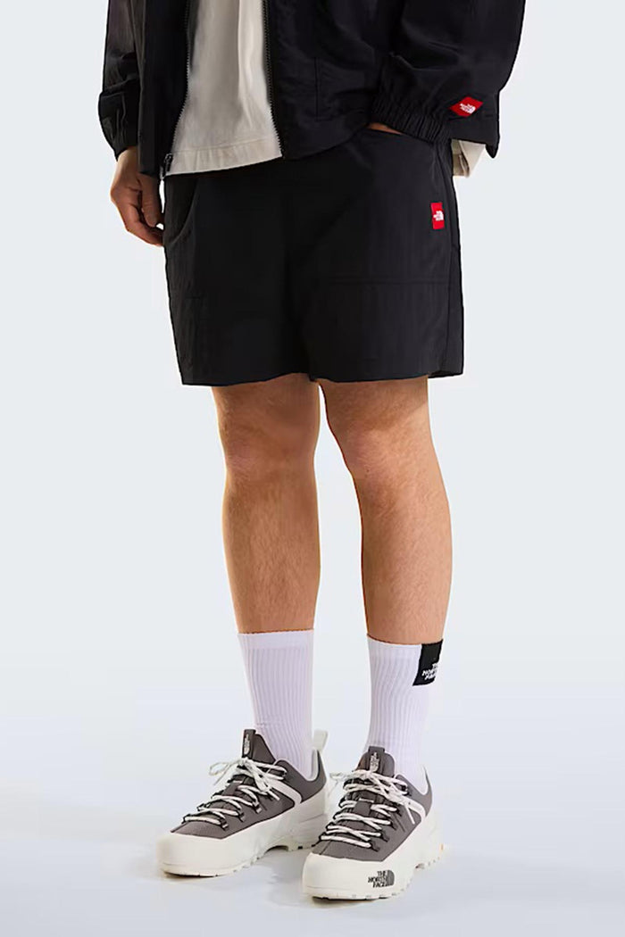 Pantaloncini in nylon con cintura Red Box unisex-15