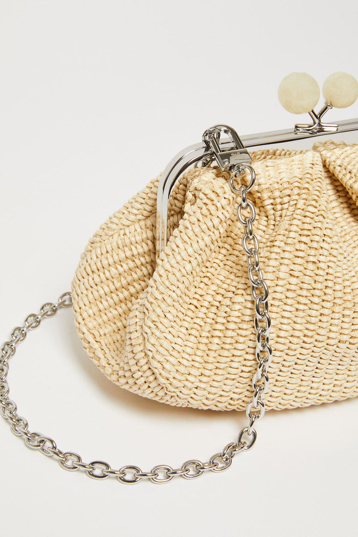 Pasticcino Bag small raffia effect-4